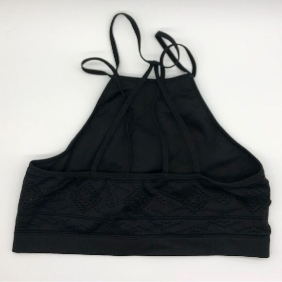 Victoria’s Secret Black High Neck Bralette Strappy size Medium - Picture 4 of 6